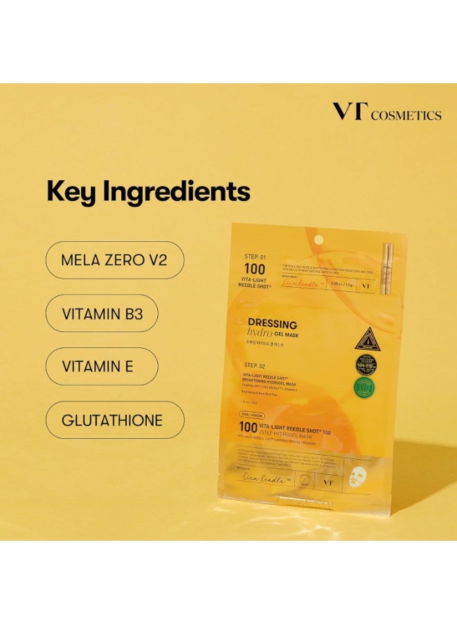 VT Vita-Light Reedle Shot100 2-Step Hydrogel Mask - Image 4